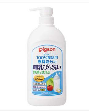贝亲（Pigeon）奶瓶果蔬清洗剂植物性清洁力强 易清洗无残留 800ml 商品图0