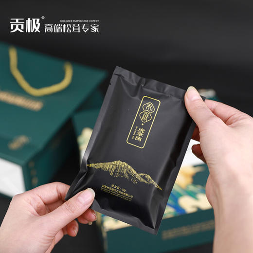 贡极 黑虎掌菌干货礼盒高原山珍菌菇 虎掌菌 商品图1