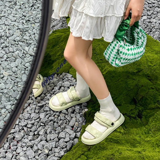 【超值2双装】TRONSIAN/初选 时尚百搭防滑凉鞋 女款 商品图1