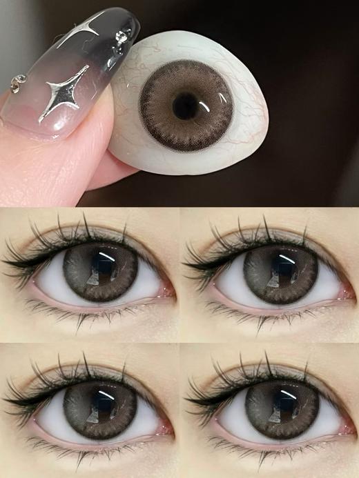 krazzicon 半年抛 杏仁奶栗 直径14.2mm着色13.5mm 商品图12