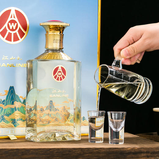 五粮液集团 江山礼 52度浓香型 500ml*2瓶礼盒装 送礼袋[福利品] 商品图5