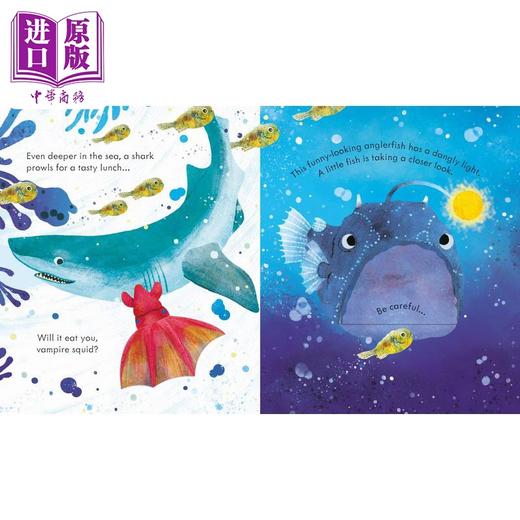 【中商原版】Peep Inside the Deep Ocean尤斯伯恩偷偷看里面：深海 英文原版进口图书 儿童科普绘本 知识百科图书 儿童读物 商品图2
