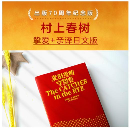 麦田里的守望者（70周年纪念版） 商品图5