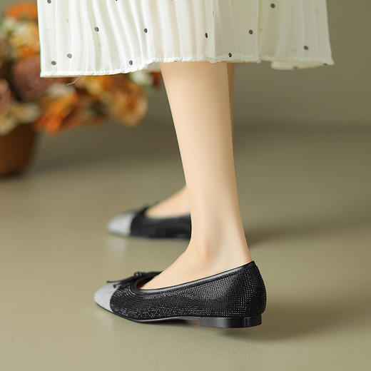 柔软舒适，时尚拼接平底单鞋NX-m1599 商品图6