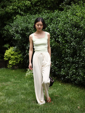 【合作款】HeyDress  坑条方领背心