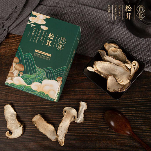 贡极 心止松茸干货礼盒未开伞雅江松茸菌菇 心止礼盒60g 商品图6