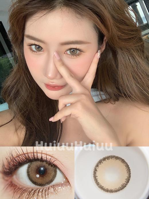 【大直径】PINKG-小酪棕-14.5mm【半年抛 0-800度 无525/575】 商品图0