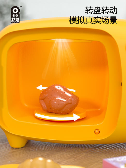 tinduck 儿童微波炉玩具仿真真实做饭过家家厨房全套 D3092 商品图2