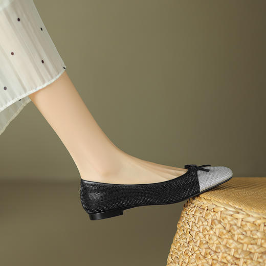 柔软舒适，时尚拼接平底单鞋NX-m1599 商品图8