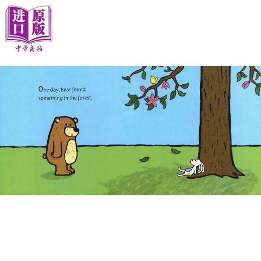 预售 【中商原版】Salina Yoon 熊囧囧与兔太郎系列3册套装 Bear and Floppy Found Stormy Night Big Day 英文原版 儿童绘本纸板书 商品图2