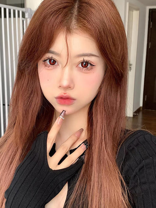 Toastnomi旗下 ·血泣玫瑰&水滴光晕｜14.5mm白狮参考着色中等直径 日抛 商品图14