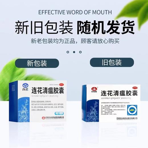 以岭连花清瘟胶囊  0.35g*48粒/盒 商品图2