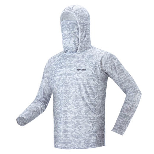 【积分】佳钓尼青云轻薄透气防晒服防晒衣钓鱼连帽薄款户外防紫外线路亚服 商品图4