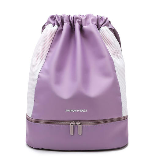 「多功能包！四款配色」干湿分离健身包女新款带鞋位运动游泳瑜伽包户外出游轻便双肩背包箱包 商品图4