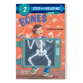 英文原版 Step into Reading 2 - Bones 骨头 兰登分级阅读2 英文版 进口英语原版书籍