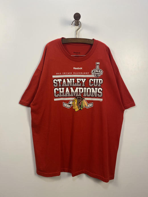 Reebok 锐步 斯坦利杯（Stanley Cup） NHL 美国国家冰球联盟 厚款 短袖T恤 _SST(XL) 商品图1
