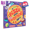 【中商原版】Andy J. Pizza 比萨饼上的馅料 A Pizza with Everything on It 父亲节礼物书 英文原版进口儿童故事绘本 5岁以上 商品缩略图0