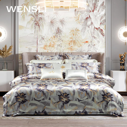 万事利真丝床品四件套-花信年华 商品图0