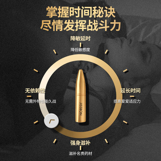 杰士邦 延时喷雾印度神油男用喷剂不麻木可口延迟延时湿巾男士外用射不刺激情趣夫妻成人性用品 3代黄金版10ml 商品图3