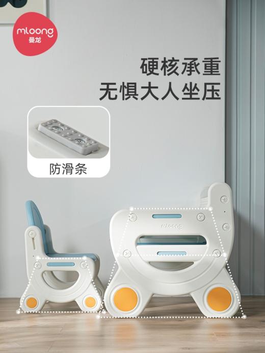 曼龙奇思妙想学习桌椅套装阅读区儿童早教幼儿园3-8岁宝宝游戏桌 商品图3