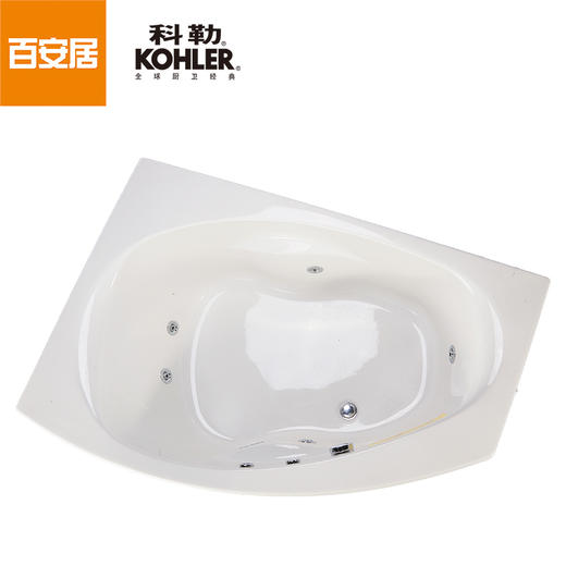 科勒欣比欧整体按摩浴缸20625T-NW-0左角位 商品图4