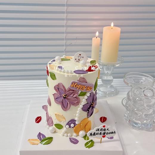 刮刀花-加高艺术蛋糕（收货时间需要在下午3点后） 商品图2