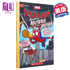 【中商原版】Spider-Ham Hollywood May-Ham 蜘猪侠2 学乐桥梁漫画图像小说 英文原版 蜘蛛侠 漫画小说 故事书