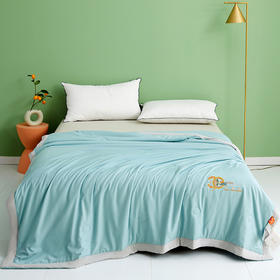 【凉而不冰 恰到好处】小凉皮蚕蛹蛋白夏凉被  凉感科技 一触即凉 排湿透气