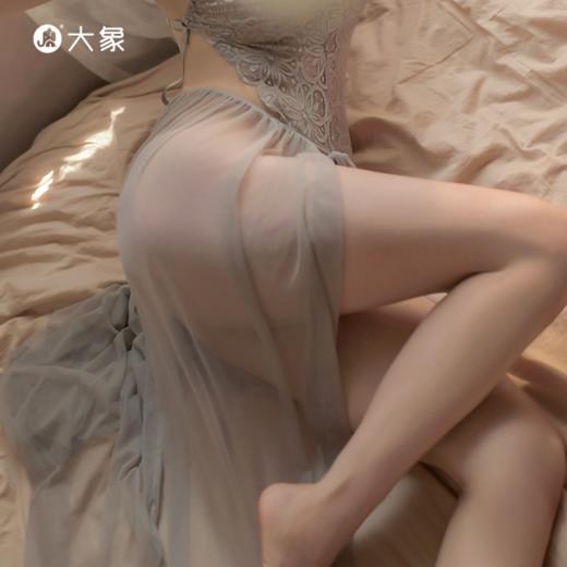 【双旦狂欢·钜惠来袭】【情趣内衣】大象性感连体网纱情趣内衣 免脱纱裙 商品图3