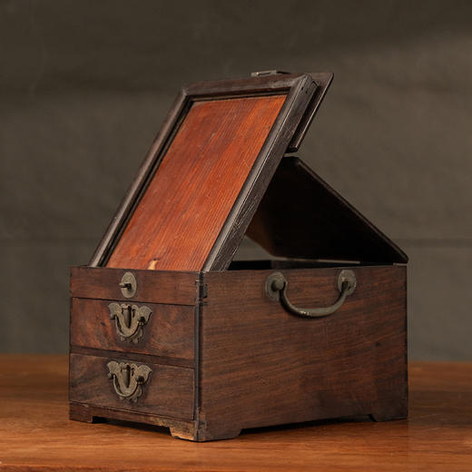 清 红木镜箱 商品图2