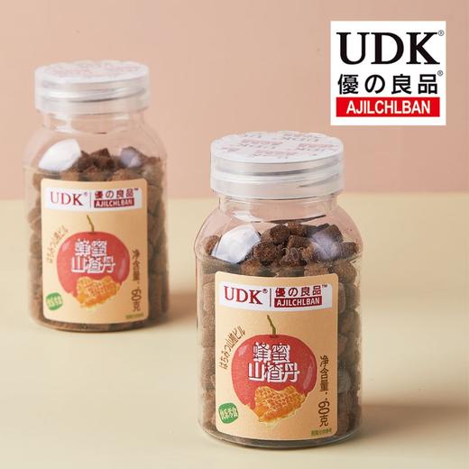 UDK 优の良品压片糖果蜂蜜山楂丹60g K 商品图0