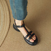 时尚潮流，真皮百搭平底凉鞋LD-6362 商品缩略图11