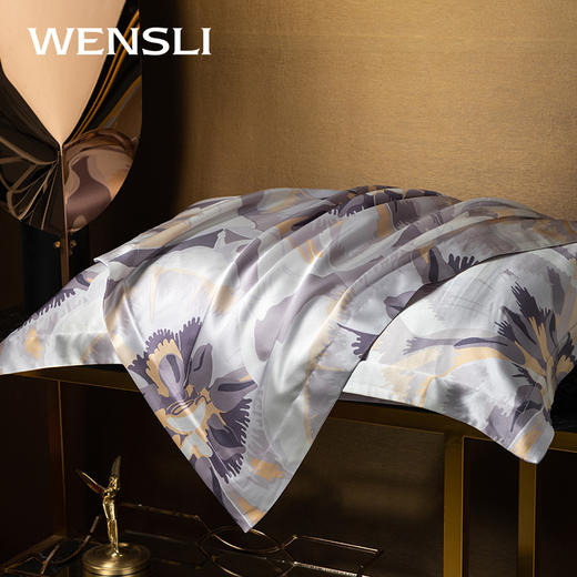 万事利真丝床品四件套-花信年华 商品图4