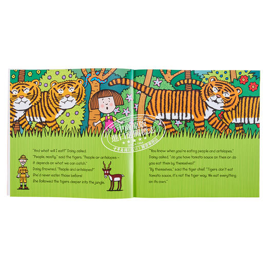【中商原版】Nick Sharratt Daisy Tiger Ways 尼克萨尔特 虎人黛西 英文原版 儿童绘本 故事绘本 Kes Gray 4-6岁 商品图5