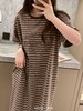 【应季好物】 纯棉条纹宅宅裙 商品缩略图5