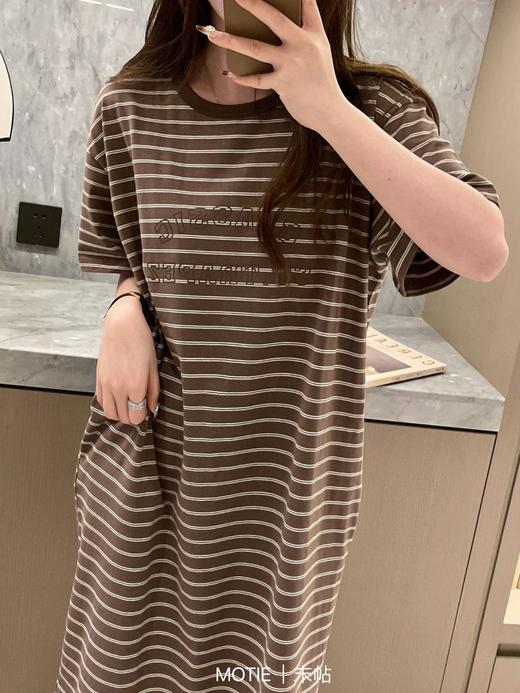 【应季好物】 纯棉条纹宅宅裙 商品图5