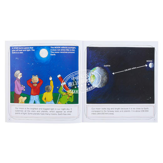 【中商原版】关于月球的书（新版）The Moon Book 儿童科普绘本 月球知识 Gail Gibbons 名家绘本 英文原版 9岁以上 新版 商品图4