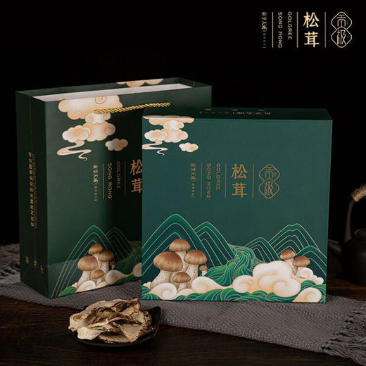 贡极 心止松茸干货礼盒未开伞雅江松茸菌菇 心止礼盒60g 商品图3