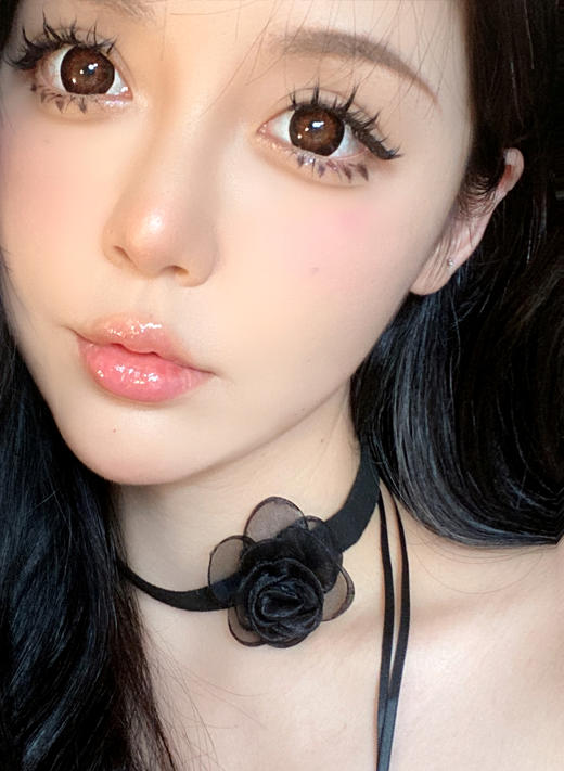 【大直径】PINKG-危险萝莉-14.5mm【半年抛 0-800度 无525/575】 商品图8