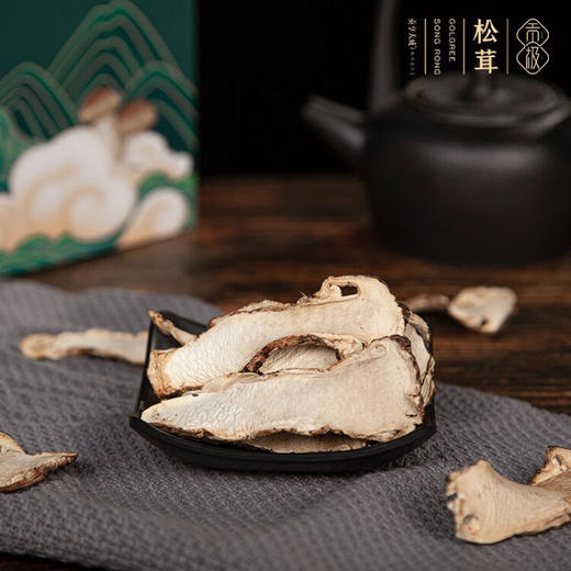 贡极 心止松茸干货礼盒未开伞雅江松茸菌菇 心止礼盒60g 商品图2