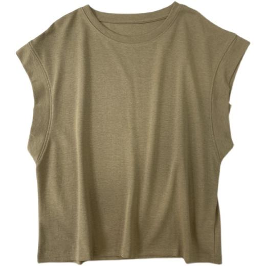 基础款丨【小飞袖】T恤女夏季宽松时髦显瘦百搭圆领短袖休闲上衣 商品图4