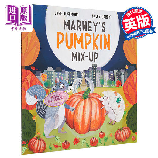 【中商原版】Marney's Pumpkin Mix-Up 傻松鼠的故事2 南瓜的故事 儿童故事绘本 英文原版进口图书 动物主题图画书 万圣节童书 商品图0