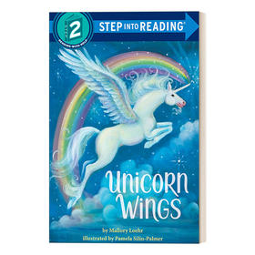 英文原版 Step into Reading 2 - Unicorn Wings 独角兽的翅膀 兰登分级阅读2 英文版 进口英语原版书籍
