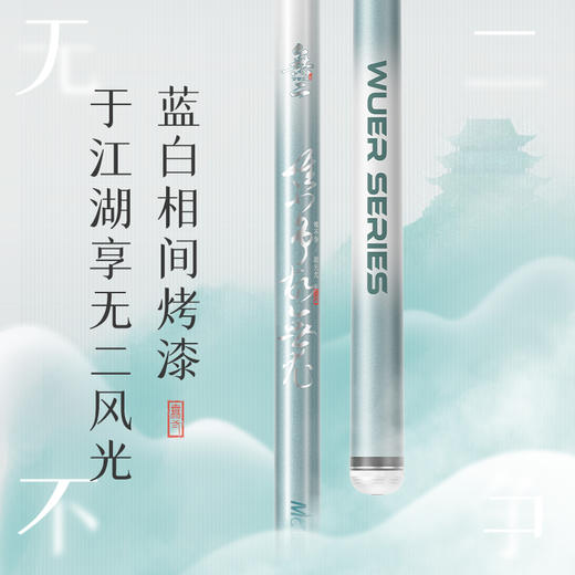 佳钓尼无二不争轻量鱼竿大物台钓竿鲢鳙鱼竿超轻超硬强力钓鱼竿 商品图3