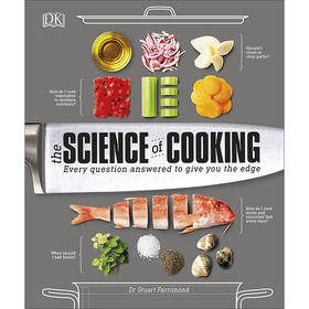 DK出版 烹饪科学 西餐生活食谱 精装全彩 
英文原版 The Science of Cooking