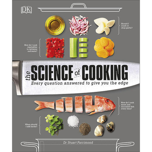 DK出版 烹饪科学 西餐生活食谱 精装全彩 
英文原版 The Science of Cooking 商品图0