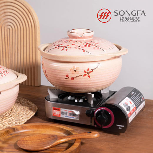 和风花见土锅 商品图1