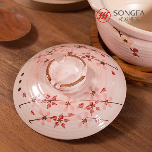 和风花见土锅 商品图3