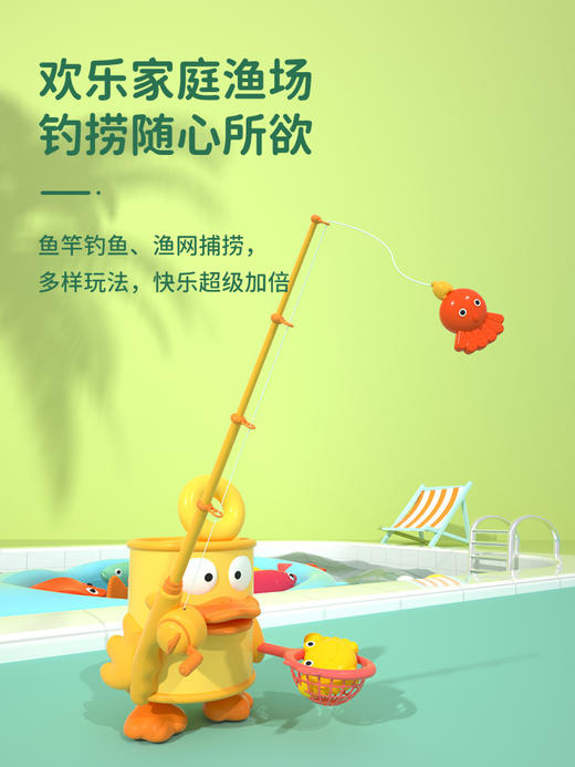 tinduck 儿童钓鱼玩具套装益智磁性早教宝宝智力开发1-3岁生日礼物 商品图1