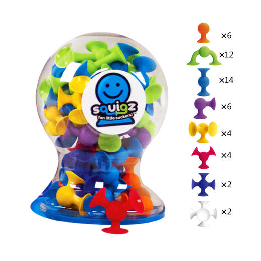 Fat brain豪华吸吸乐早教启蒙益智玩具3-6岁小孩礼物拼装积木儿童 商品图4